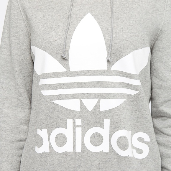 Adidas Originals WOMENS TREFOIL HOODIE CY6665 Size S /M - Picture 7 of 13